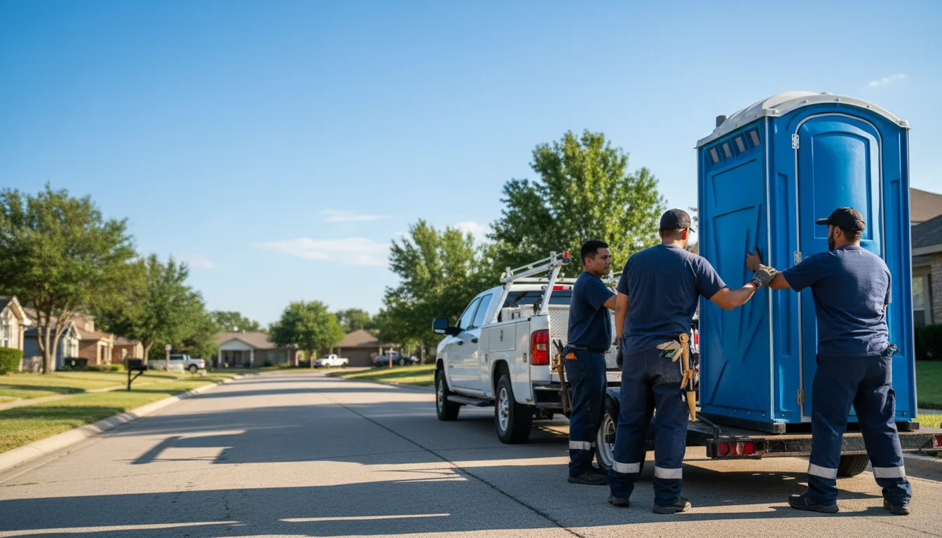 Portable Toilet Rental in Chalmers, IN near me